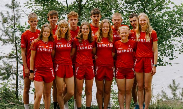 Det danske juniorlandshold er klar til Junior-VM i Tjekkiet
