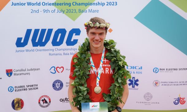 JWOC 2023: Bronze til Oscar David Broman Jensen på mellemdistancen